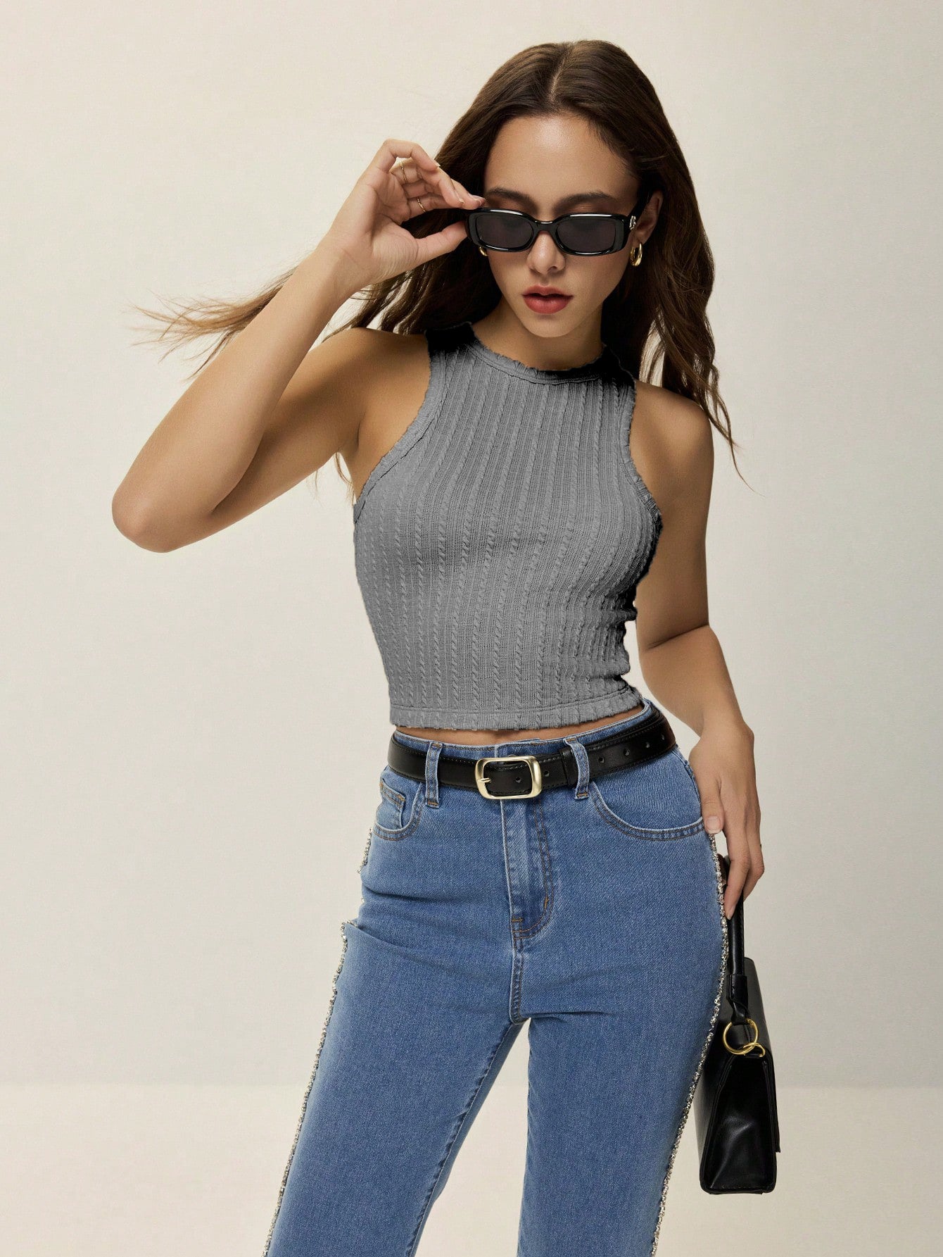 Womens Summer Special Grey Tops