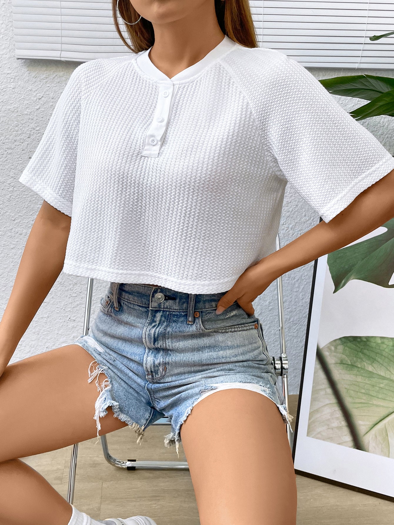 Women Cropped Party Disco White Tops