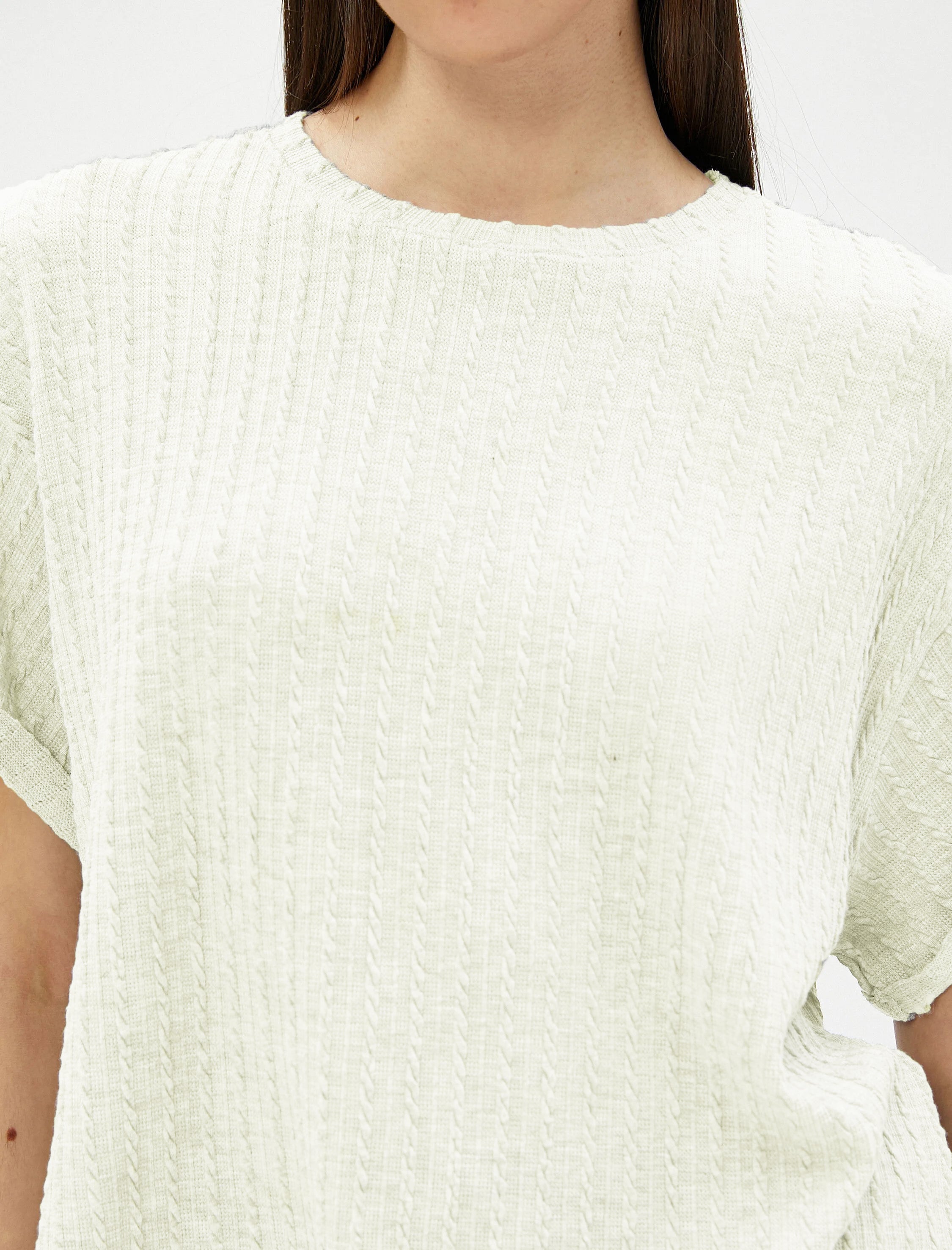 Women Loose Fit Formal White Tops