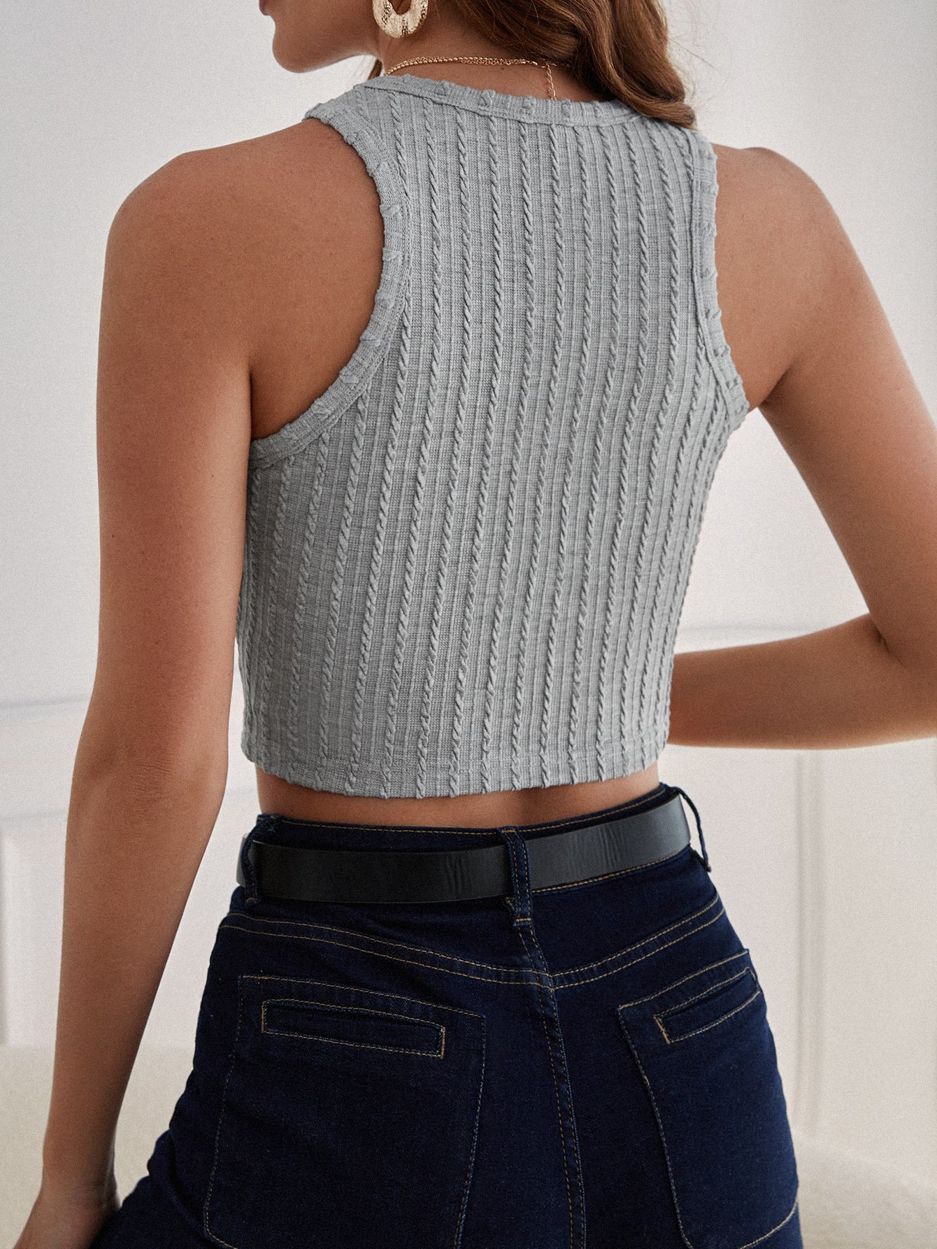 Womens Summer Special Grey Tops