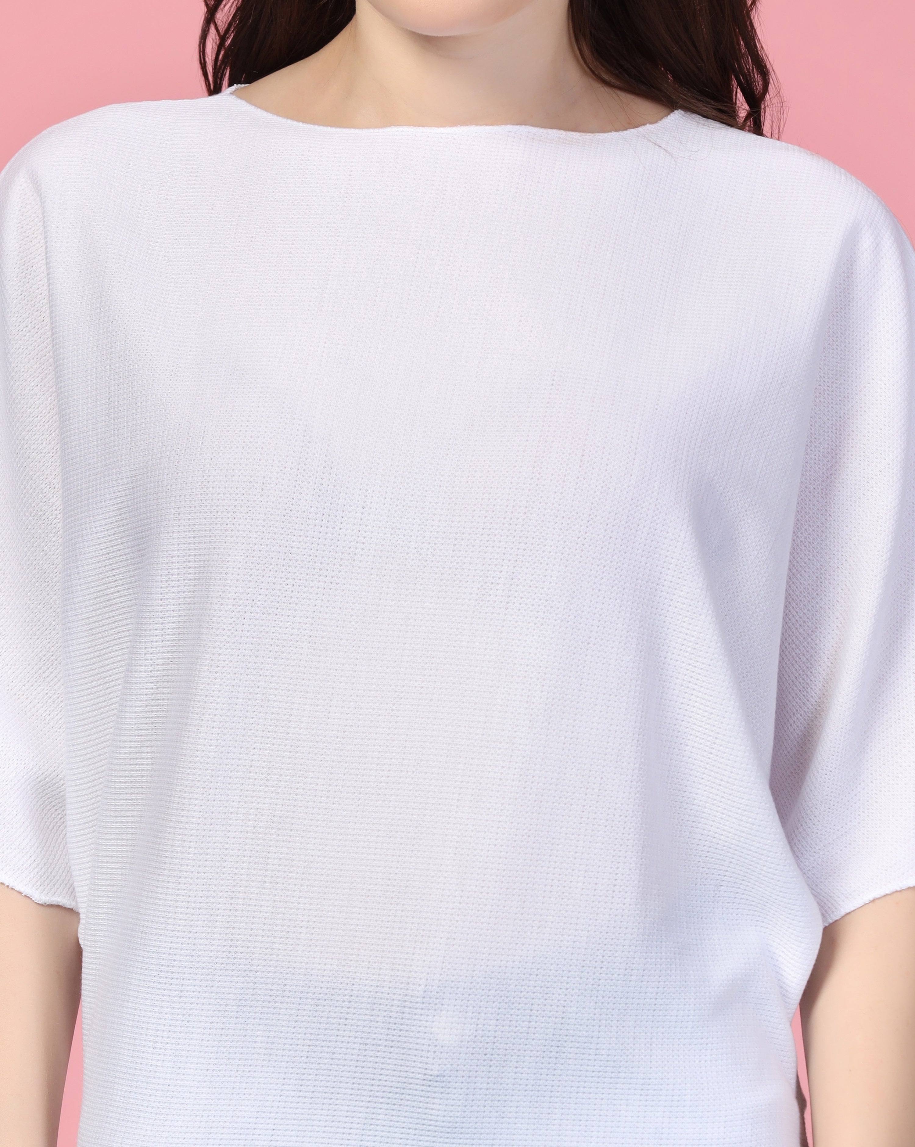 Women Classical  Oversized White Tops